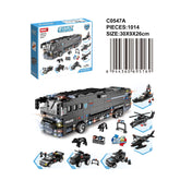 EC-SWAT Thunderstorm Armored Vehicle Building Set (1014 Pieces)